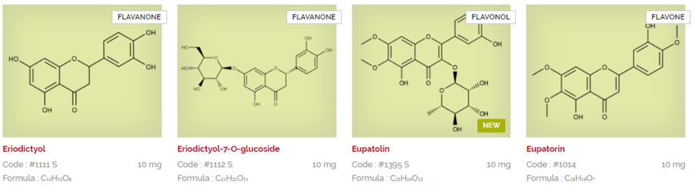Flavonoid Botanical Reference Material